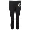 Women's TriDri® recycled performance leggings 3/4 length Thumbnail