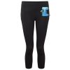 Women's TriDri® recycled performance leggings 3/4 length Thumbnail